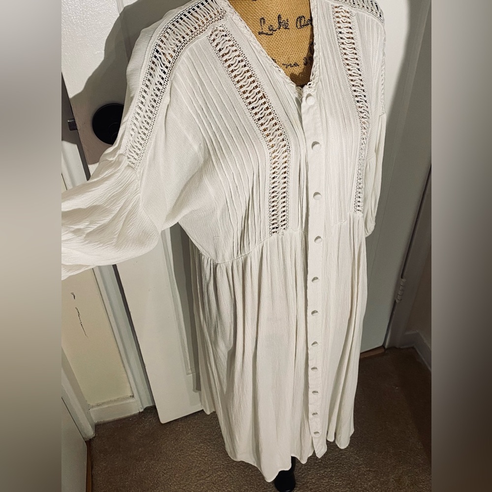 Crinkle Cotton Tunic